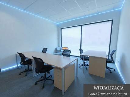Segment narożny z ogrodem i garażem Ochojno