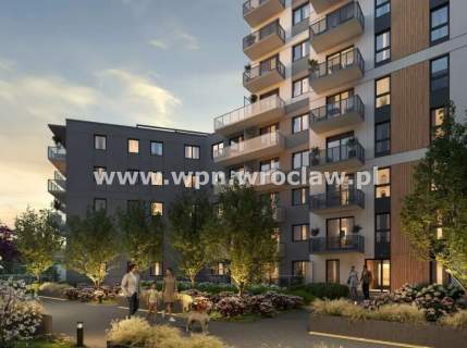 Gotowe 2 pokoje, balkon, widok na zieleń, Krzyki
