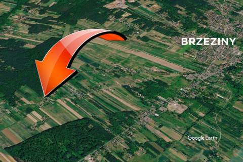 Działka 1513 m z MPZP, 20 min od Łodzi