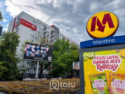 tuż przy Metro Wierzbno- Cisza- 3 pokoje