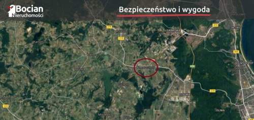 Uzbrojona działka w otoczeniu zieleni-Chwaszczyno