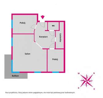 Apartament na kameralnym osiedlu w Juracie 