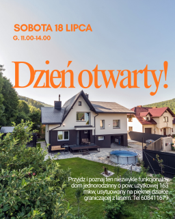 Przytulny dom pod laskiem