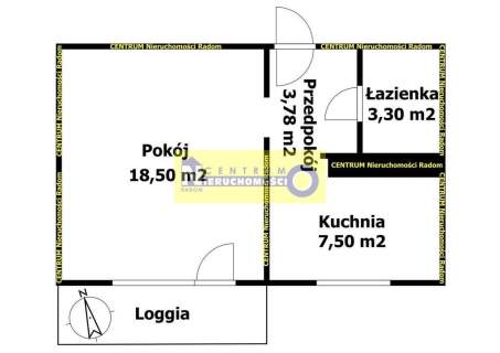 Fajna kawalerka na Zamłyniu z balkonem.