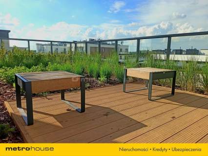 Apartament z tarasem i widokiem na Warszawę