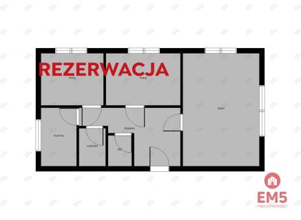 3 pokoje, 54 m2 w centrum Czarnej Białostockiej