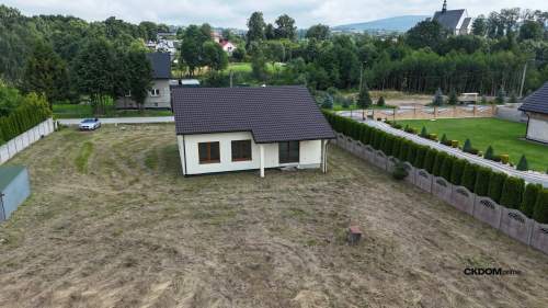 Nowy dom parterowy 98m2 Krajno-Parcele działka 24a