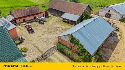 Gospodarstwo 29,4 ha z maszynami i domem