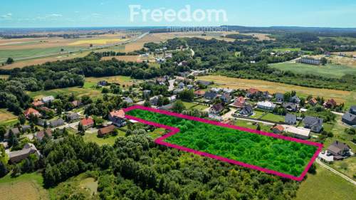 Wyjątkowa działka 1,1055 ha z częścią pod zabudowę