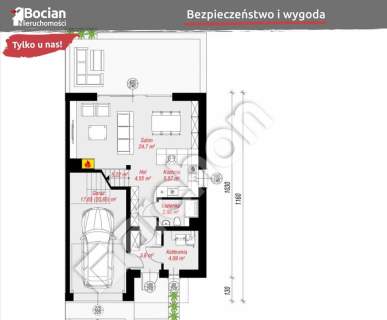 Nowoczesny budynek w stanie deweloperskim premium 