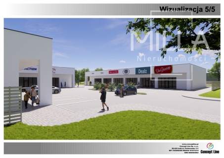 Działka z WZ usługowa w centrum Ozorkowa