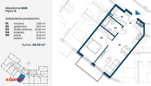 Komfortowe mieszkanie nad Zalewem ul. Kwiatkowskiego, Nowa Dęba