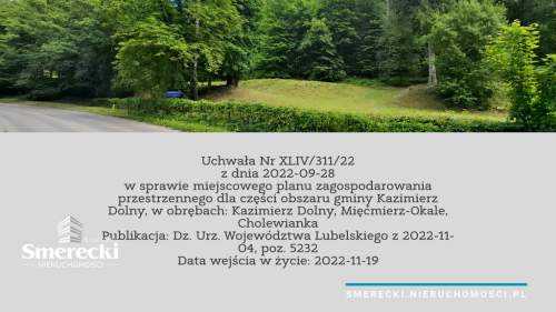 Działka inwestycyjna na sprzedaż, 6207 m2, Kazimierz Dolny