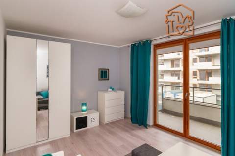 Kawalerka z tarasem, pet-friendly- Kasprzaka 29B