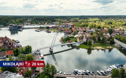 4,5 ha nad jeziorem Mazury Inwestycja
