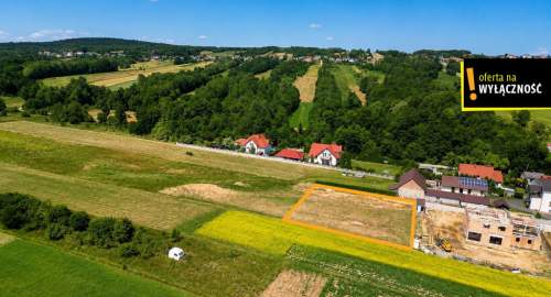 Działka budowlana 1100 m w malowniczym Masłowie