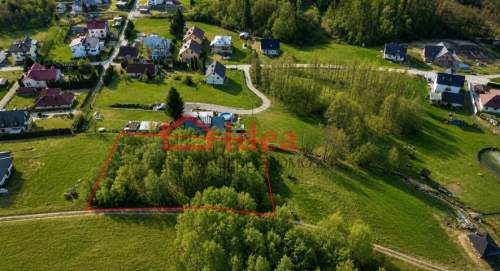 Działka budowlana na sprzedaż, 2434 m2, Brzozów