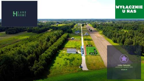 Działka budowlana w otoczeniu przyrody