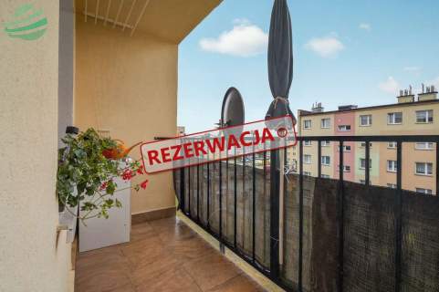 Słoneczne 47m2 Mieszkanie z wyjątkowo dużym balkon