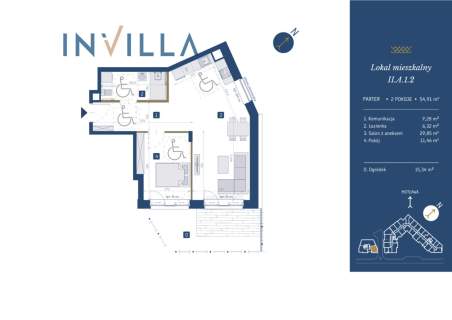 Apartament 54,91 m GEDANIA Nad Motławą