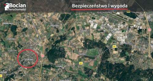 Uzbrojona działka z miejscowym planem-Żukowo 