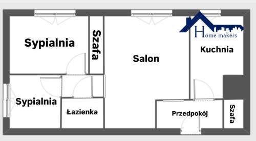 3 POKOJE 46,2 m MOKOTÓW BALKON DOSKONAŁA