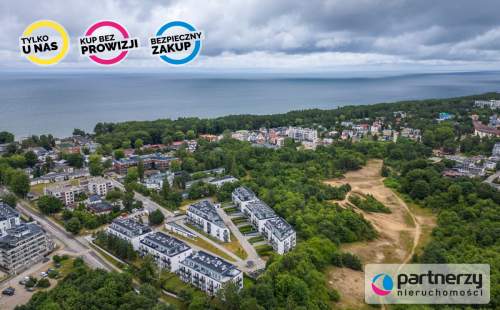 3 pokoje- 40 m2 taras na Las- 450 m od plaży
