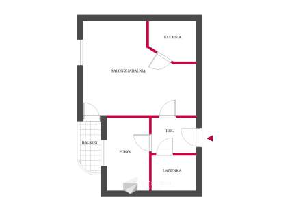 POLANKA 2pok BALKON MALTA CISZA LOKALIZACJA