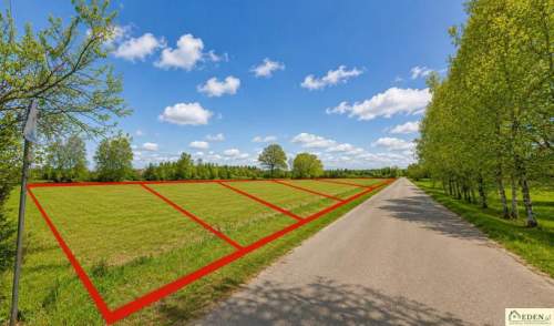 Zostały jeszcze 3 działki budowlane w Wagramie koło Łukowa.