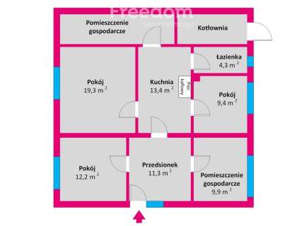 Wierzawice Dom z garażem i dużą działką