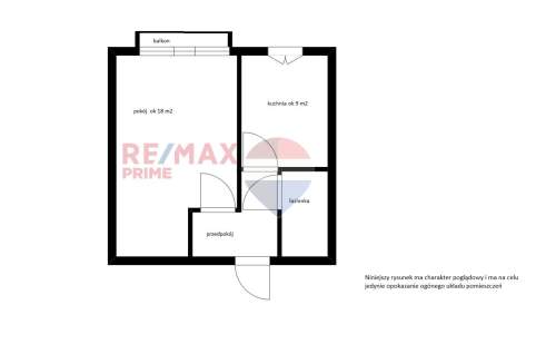 Kawalerka 33,27m2 Planty