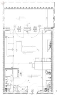 Przestronne, funkcjonalne studio Podgórze