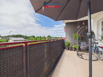 Apartament z dużym tarasem - Piła, Zielona Dolina