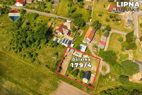 Działka 1.337 m z domkiem 35 m