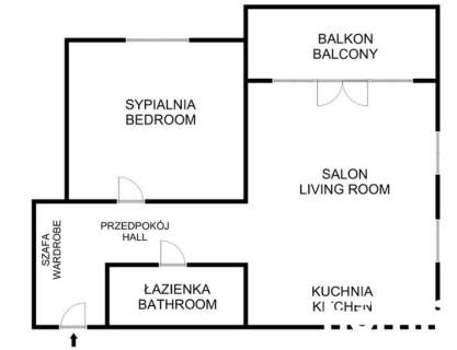 W STYLU LOFT 2 POK KRASOWA PARKING BALKON