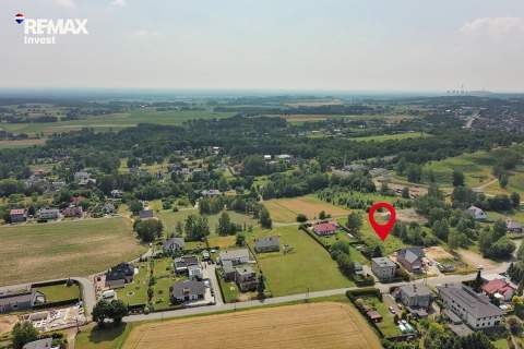 Płaska działka 841 m pod wymarzony dom