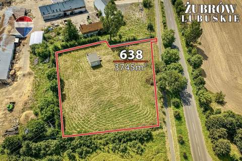 Działka inwestycyjna z WZ, 3.745 m 