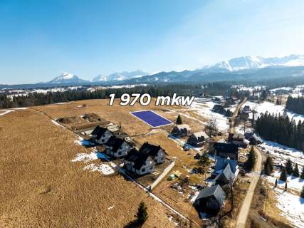 Widokowa działka Zakopane