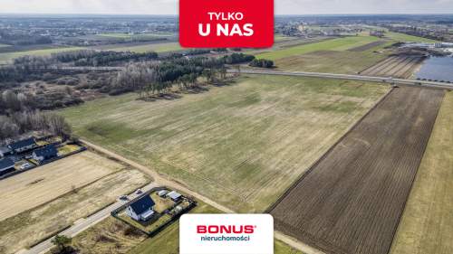 Działka przemysłowa przy DK61 Serock