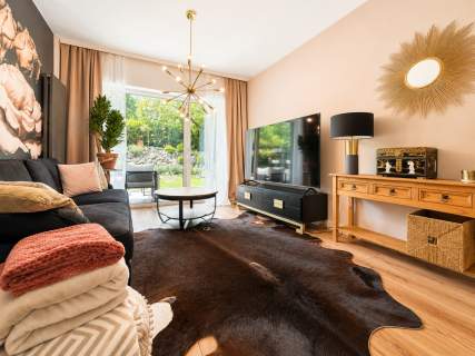 Apartament premium z ogródkiem Sarni Stok