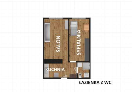 2 pokojowe mieszkanie, po remoncie INWESTYCJA