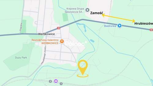 Atrakcyjna działka na obrzeżach Werbkowic