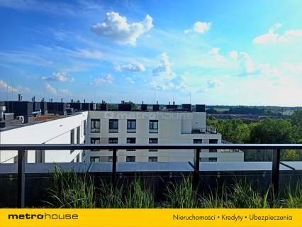 Apartament z tarasem i widokiem na Warszawę