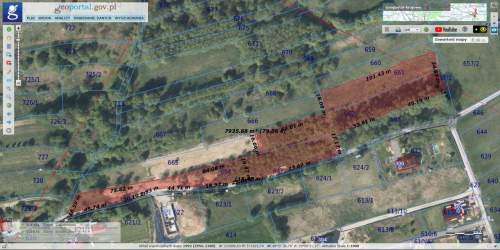 Działka budowlana Podstolice 1432m2 PUM