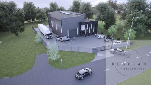 Do wynajęcia hala z częścią biurową 570 m2 Centrum Pias