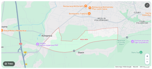 Działki budowlano-usługowe 5473 m na sprzedaż Lublin, Węg