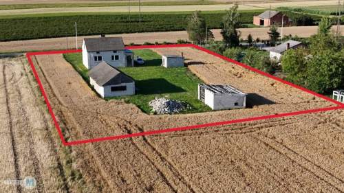 Widokowe siedlisko - 3 działki z domem 