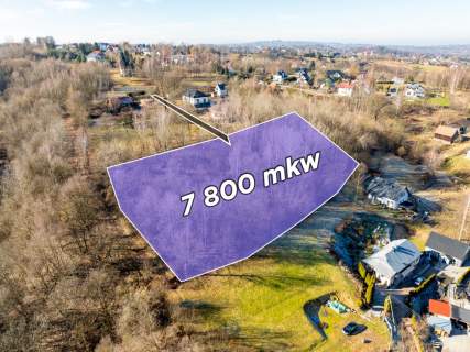 Golkowice działka budowlana 7800m2