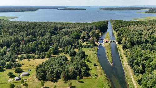 Karwik 2 działki o pow 2500 m2 blisko kanału Jeglinskiego