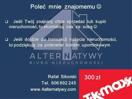 Działki budowlane w otulinie lasu.